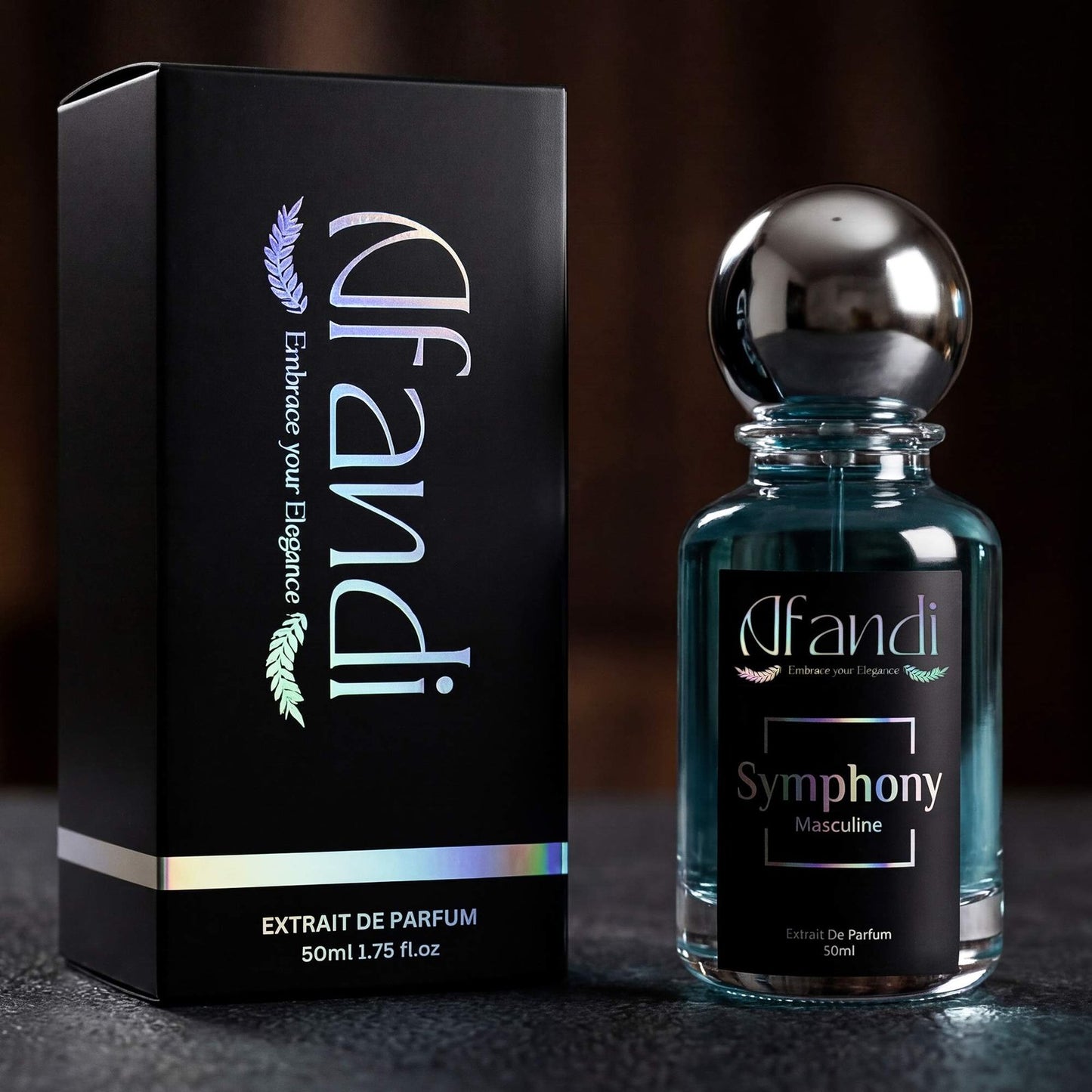 Symphony Masculine Eau de Parfum bottle in jpakistan