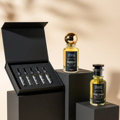 Prestige Bundle The Prestige Set perfume bundle with Wild Wood Madeline and Discovery Kit by Afandi